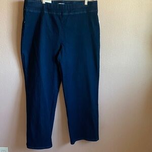 Anne Klein Women's Navy Chinos
